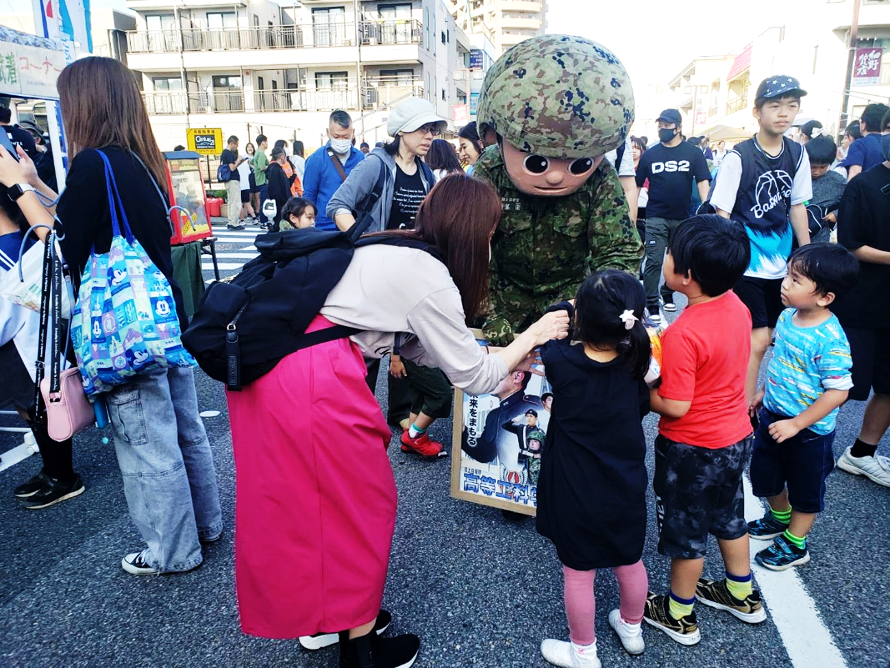 実籾駅周辺で「ふる里祭り」　子どもイベント広場に園児や児童210人出演